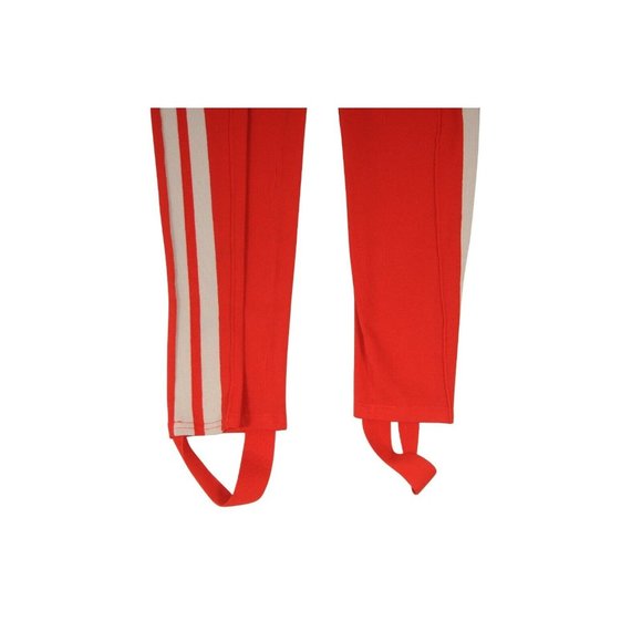 Isabel Marant Etoile Striped Stirrup Jogging Pants Size 42 Red Viscose Blend - Picture 7 of 9